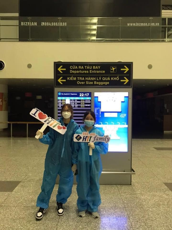 Chương trình trao đổi sinh viên với ĐH Dongshin - Hàn Quốc: Hai sinh viên Khoa Ngôn ngữ quốc tế HTT đủ điều kiện tham gia chương trình và bay sang Hàn Quốc
