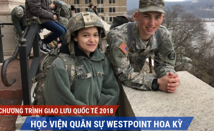 Chương trình Giao lưu Quốc tế với Học viện Quân sự Westpoint Hoa Kỳ 2018