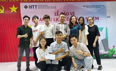 Lễ bảo vệ Dự án du lịch có trách nhiệm của sinh viên K11HDDL – Viện Quản trị Khách sạn và Du lịch