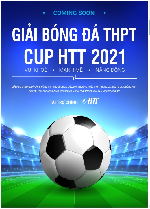 GIẢI BÓNG ĐÁ THPT CUP HTT 2021