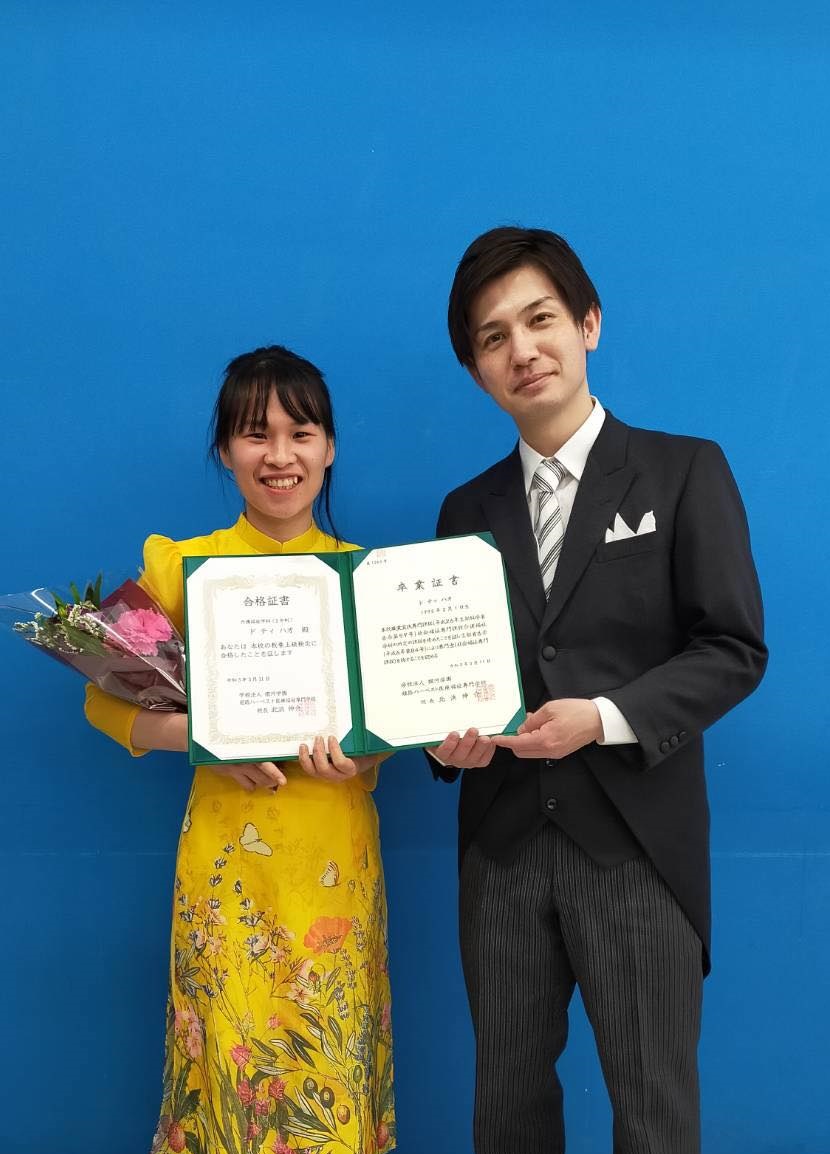 Sinh viên Đỗ Thị Hảo và con đường trở thành nhân viên chính thức tại Nhật Bản