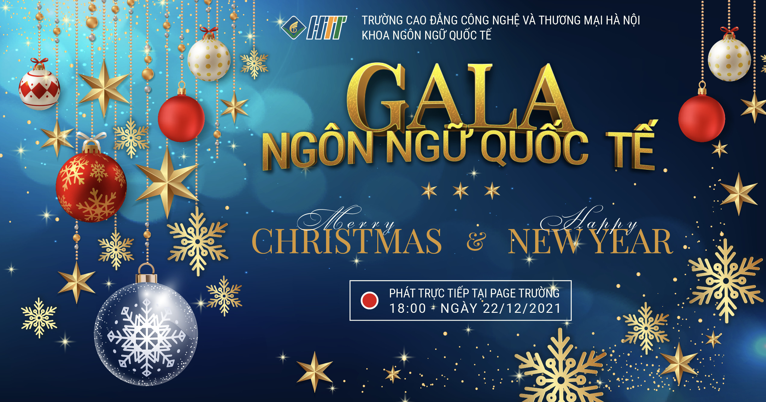 Gala Noel – Năm mới 2022 Khoa Ngôn ngữ Quốc tế